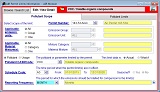 AIR compliance software sample screen: Track limits, part 1