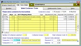 Waste Software screenshot: Manifest - containers